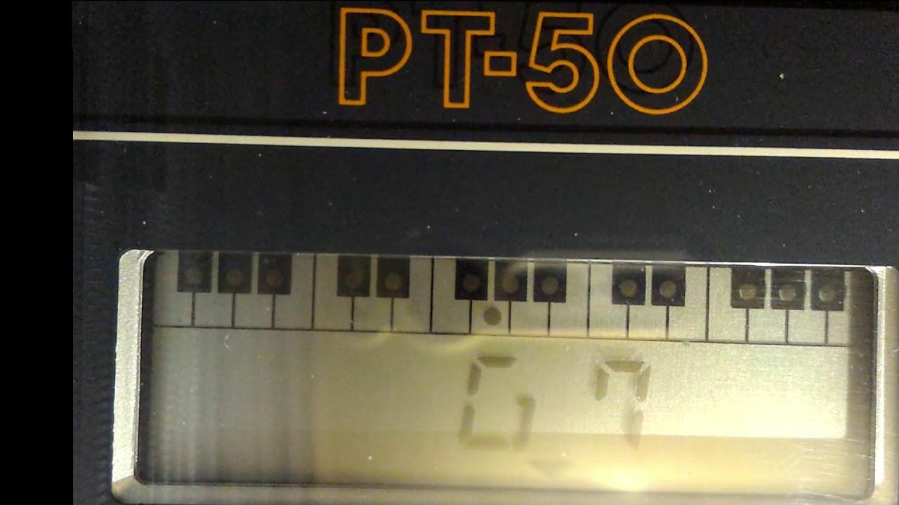 CASIO PT-50 自動演奏 WORLD SONGS