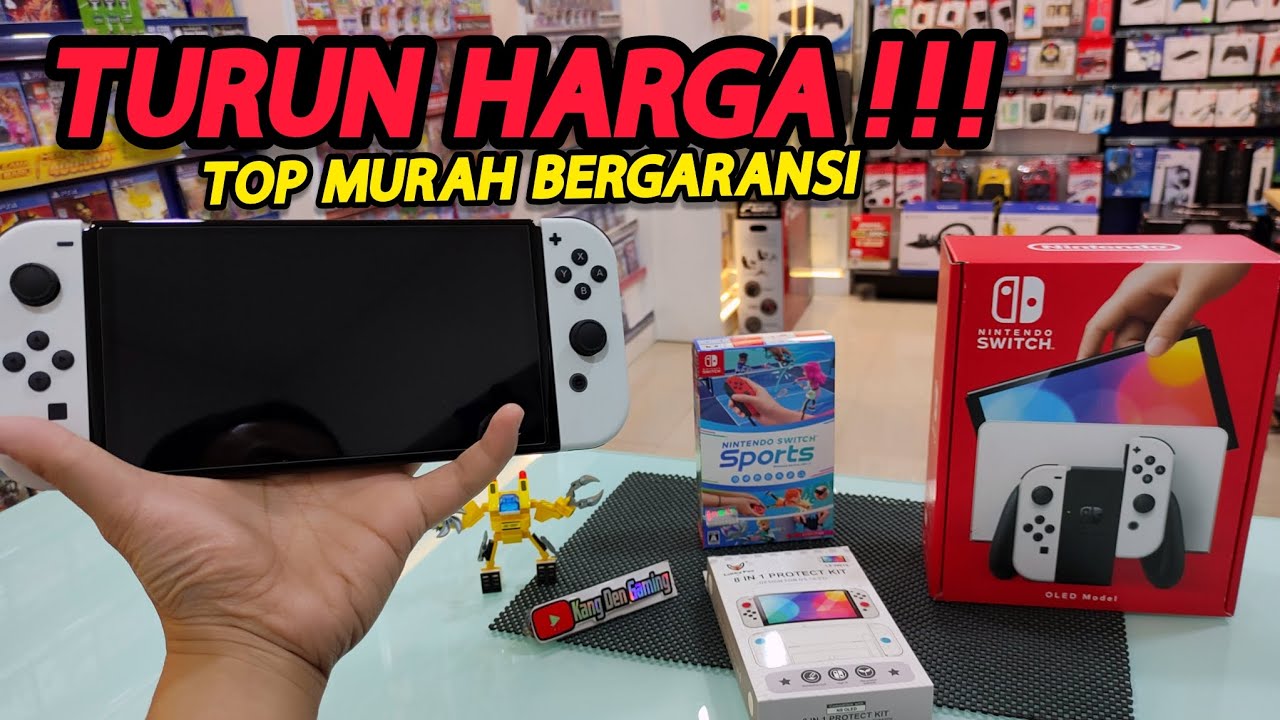 NINTENDO SWITCH OLED SEMAKIN MURAH | BELI NINTENDO OLED MURAH DI GSSHOP BANDUNG