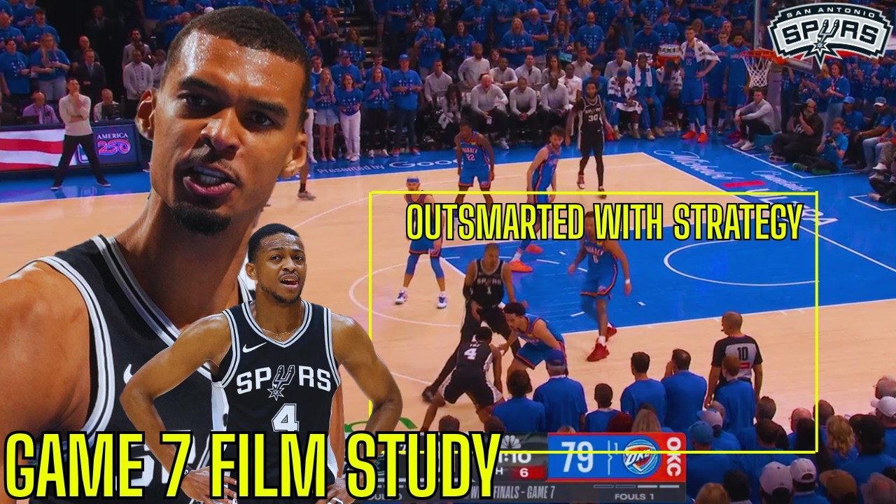 How The San Antonio Spurs OUTSMARTED The Thunder IN GAME 7... | Film Study |