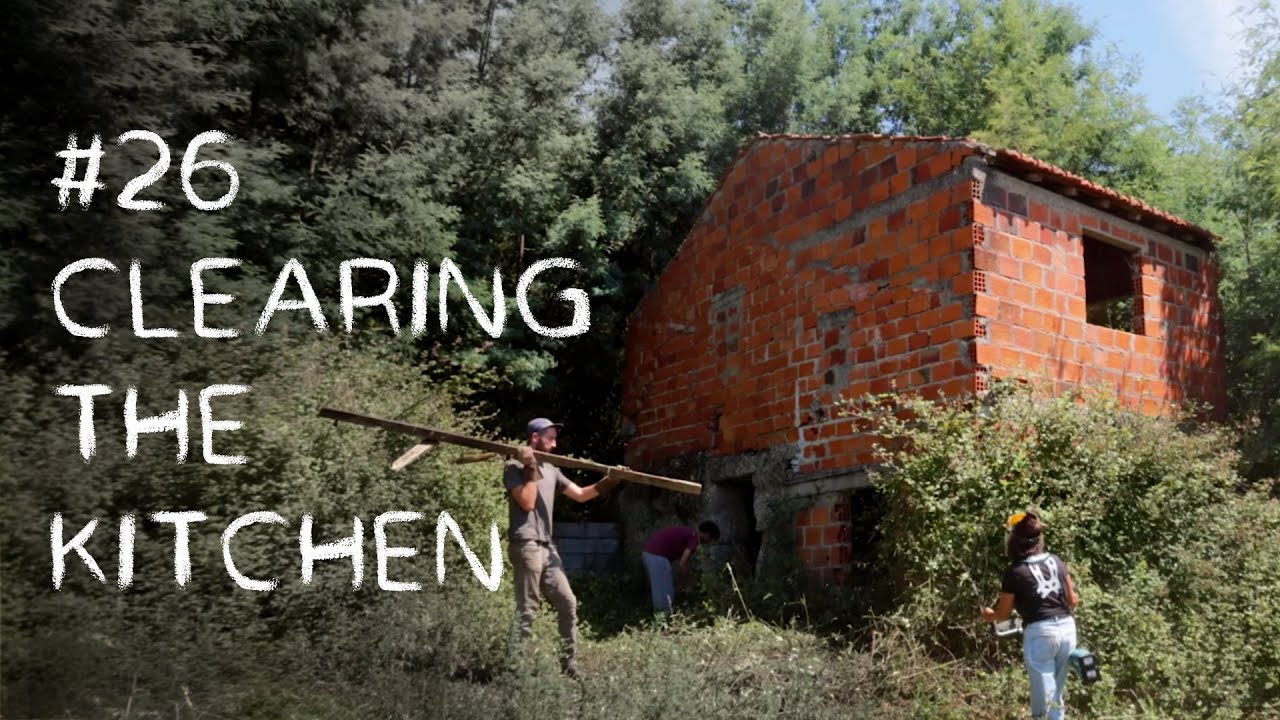 #26 Seeing our ruin for the first time (future kitchen)