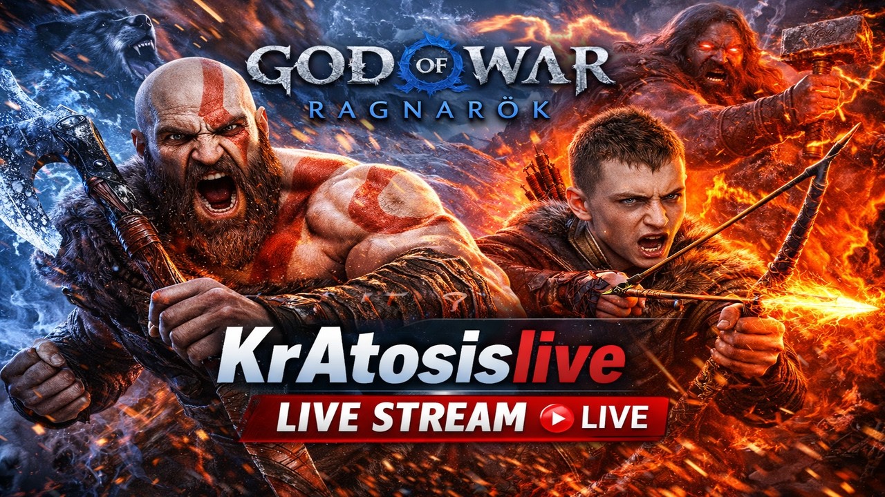 God of War Ragnarök LIVE #godofwarragnarok #kratosislive #shortsfeed #godofwar #valhalla