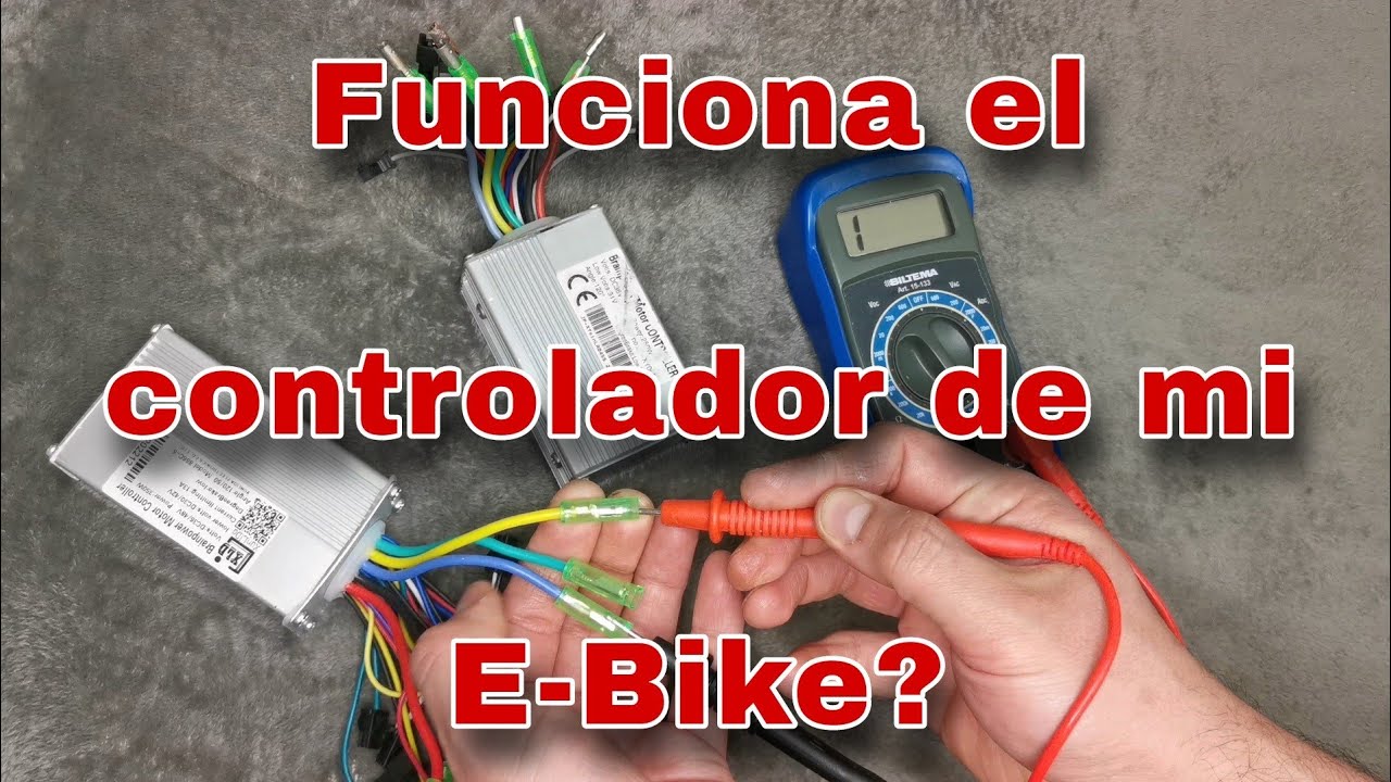 Comprobar estado de controlador de bicicleta eléctrica
