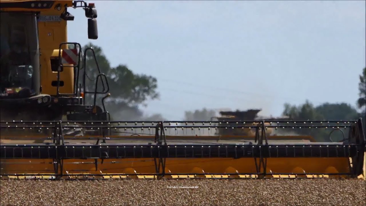 New Holland-John Deere-MAN / Getreideernte - Grain Harvest 2018