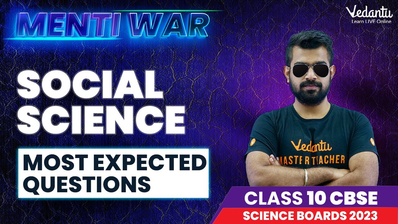 Обществознание, 10 класс: самые ожидаемые вопросы CBSE 2023 | Menti | Shimon Sir | V Master Tamil