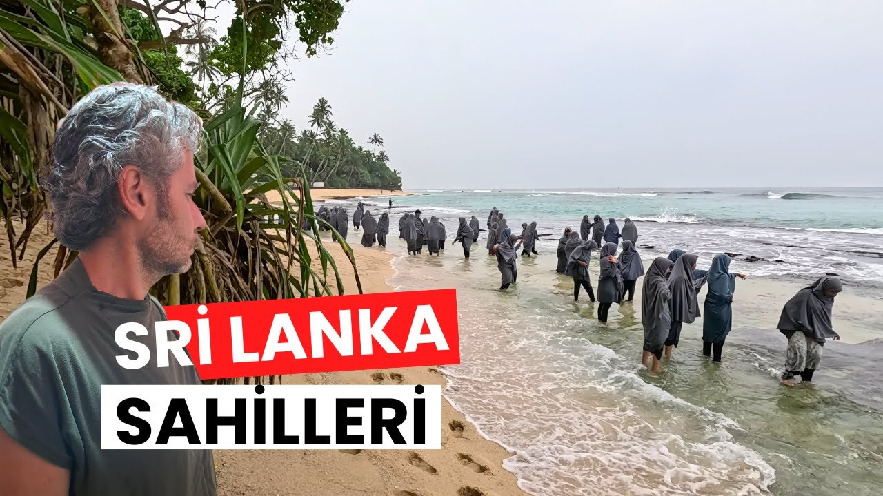 VİZESİZ gidilen MUHTEŞEM ülke : SRİ LANKA sahilleri