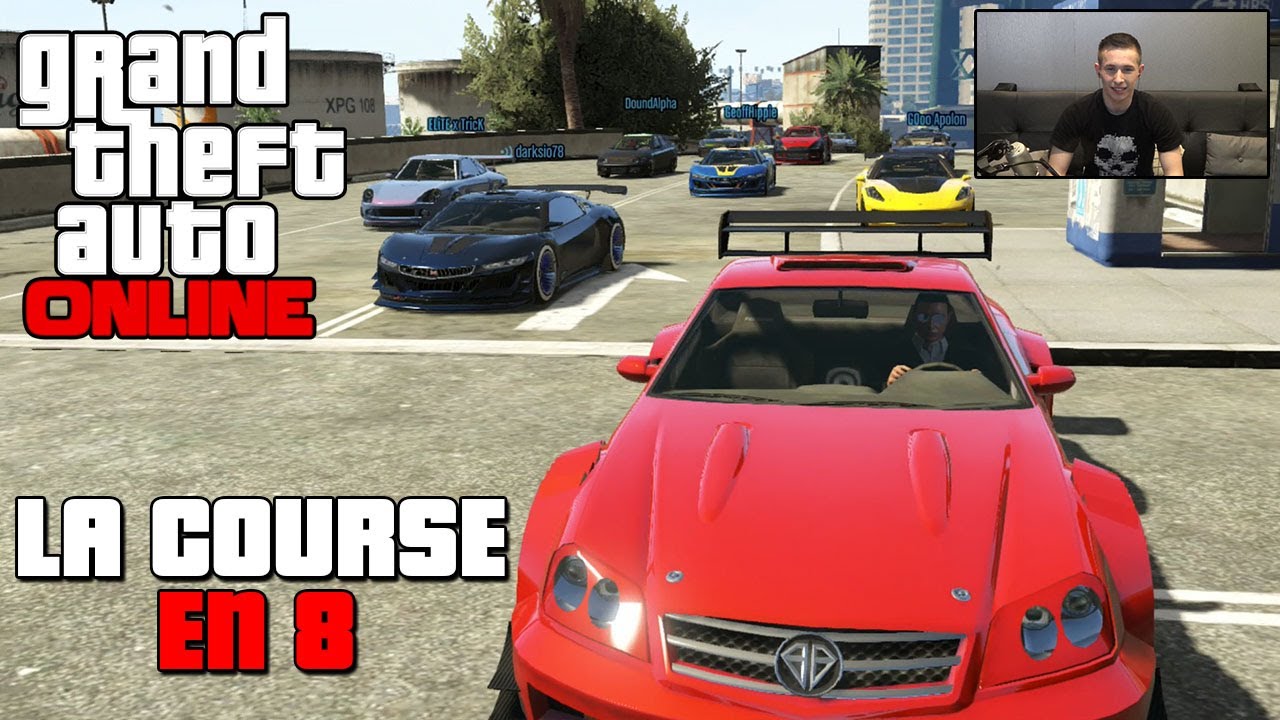 GTA ONLINE - La course en 8