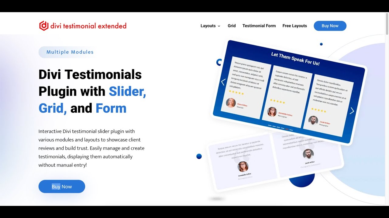 Divi 5 Update - Divi Testimonial Extended