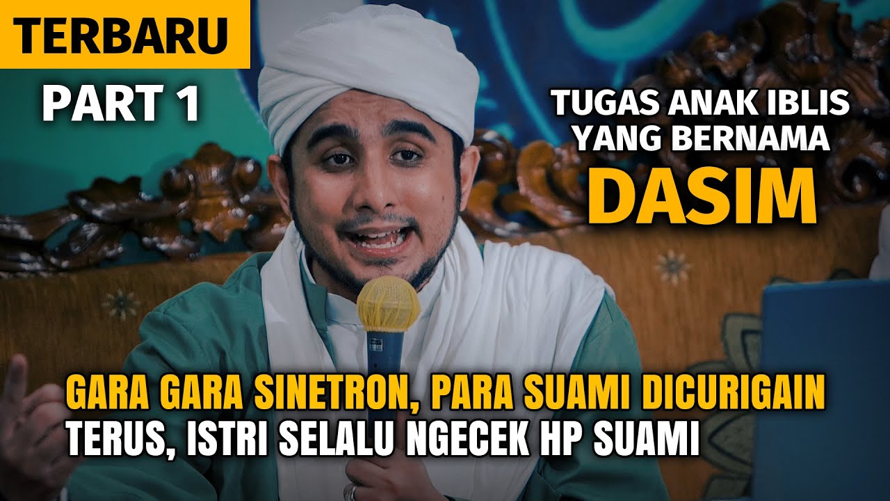 TERBARU ‼️ CERAMAH TERBARU HABIB HANIF ALATTAS, AKHLAK DIATAS HUKUM. PART 1