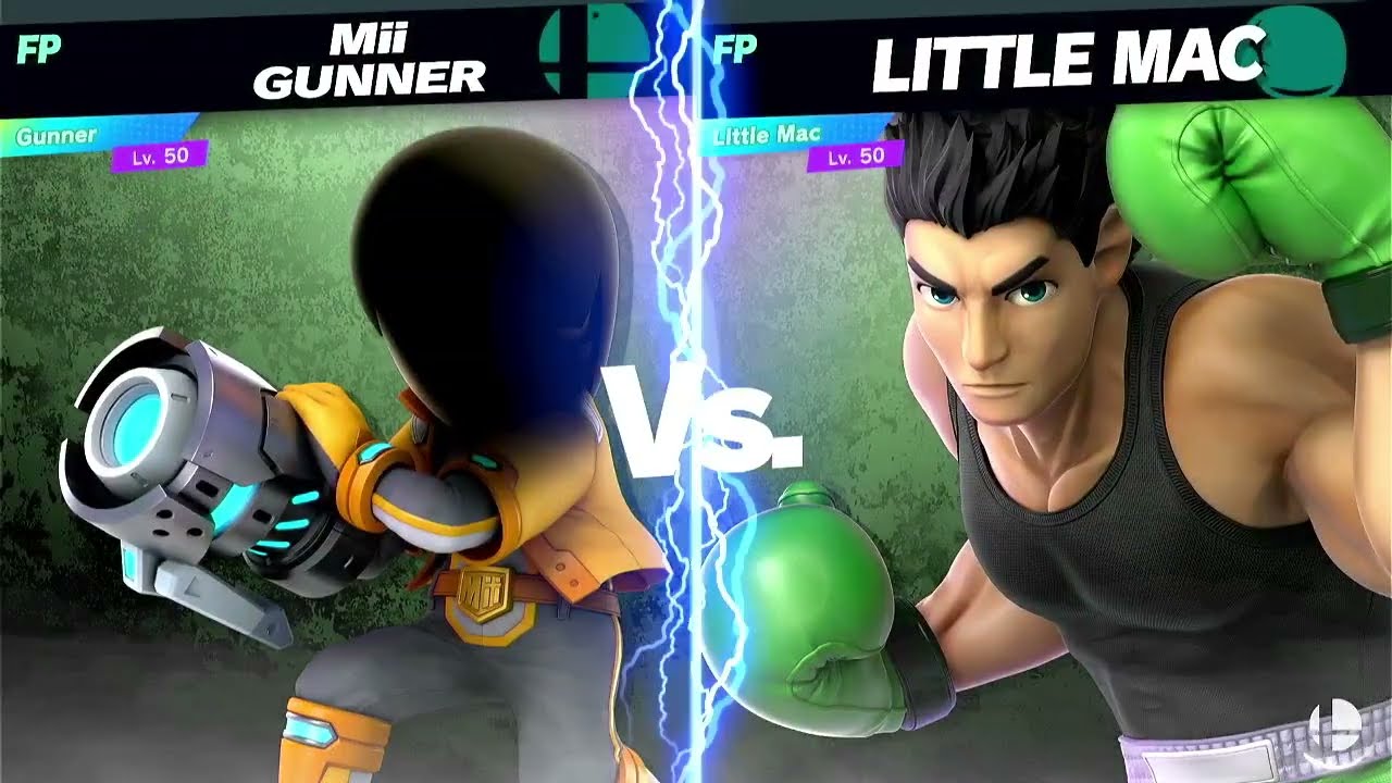 Super Smash Bros Ultimate Amiibo Fights Gunner vs the World #47 vs Little Mac