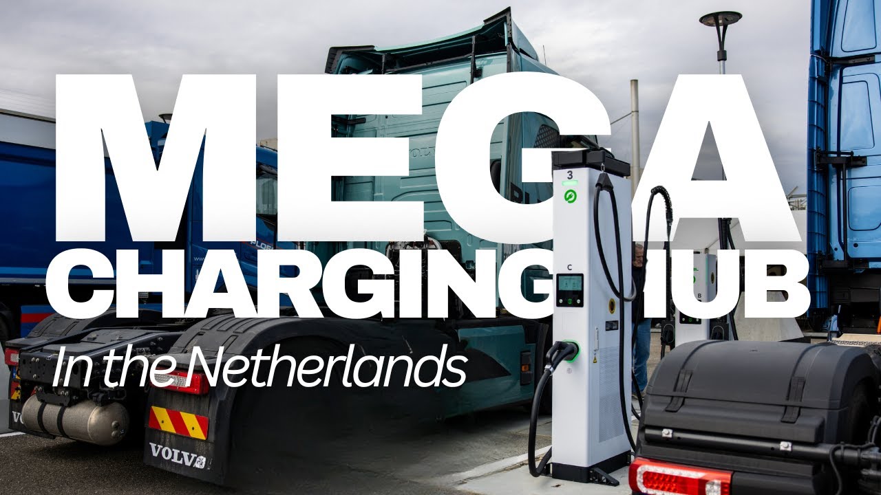 Mega Charging Hub in the Netherlands