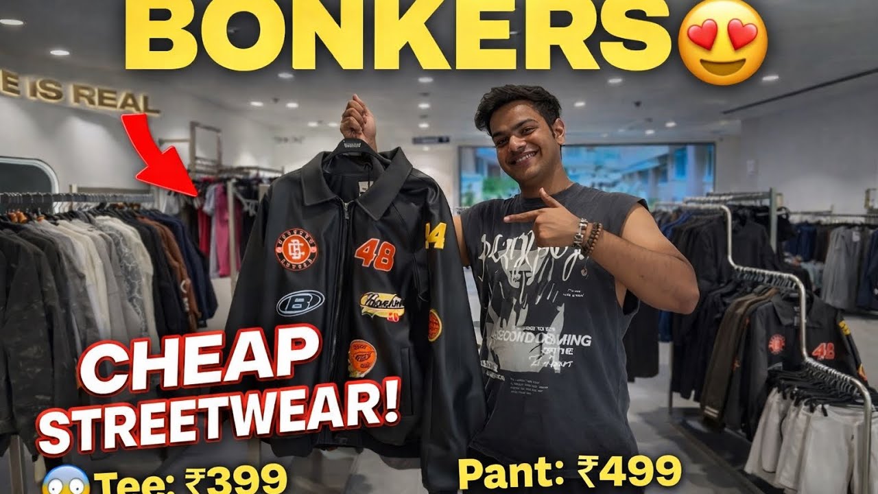 Bonkers Corner Store Review 😍 | Affordable Streetwear Under ₹500 
