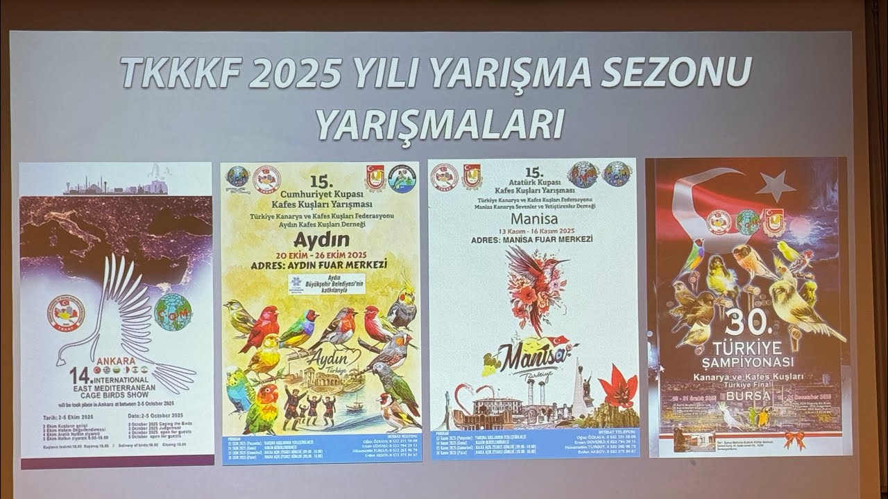 Yarışmalar Başlıyor.. ! Muhabbet Kuşlarımızın Son Durumu | TKF Bileziklerinin Amacı Nedir ?