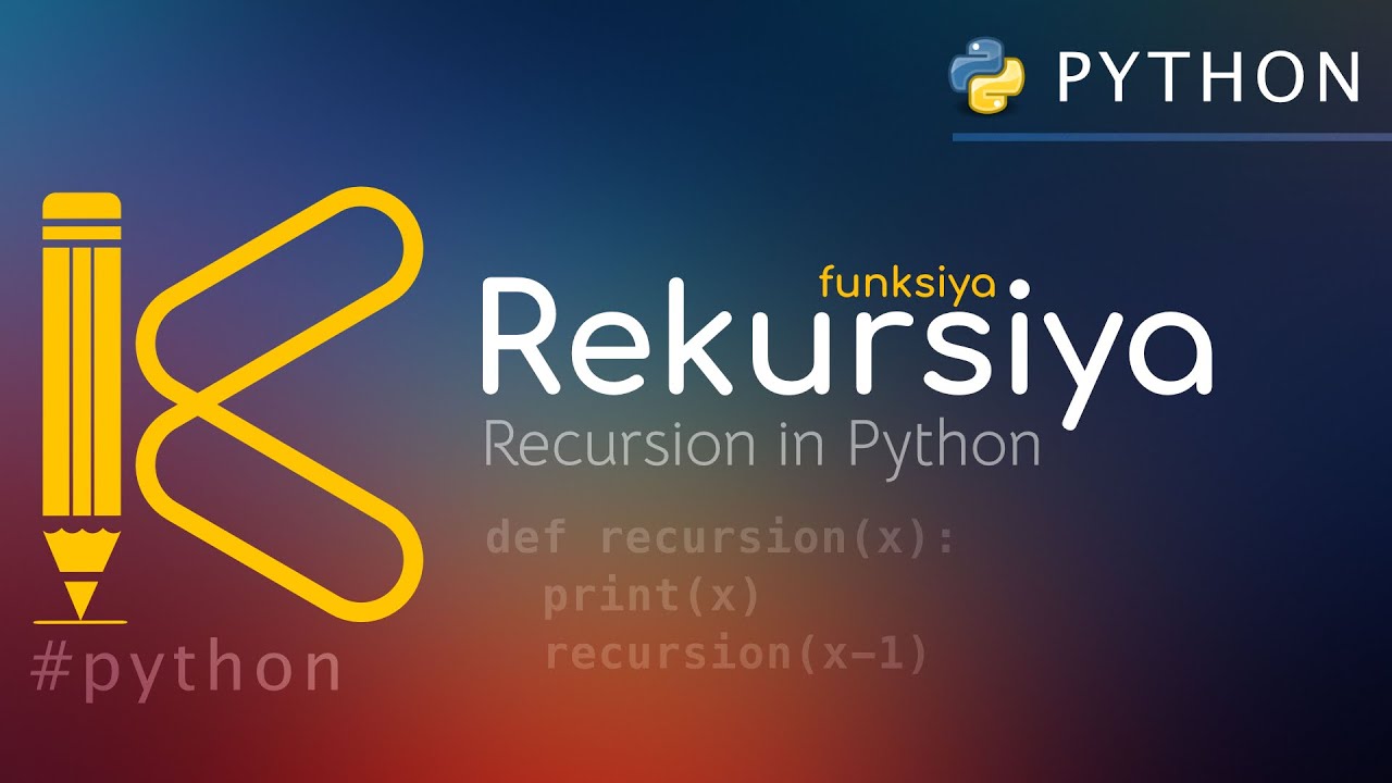 Rekursiya (rekursiv funksiyalar) #kody_az
