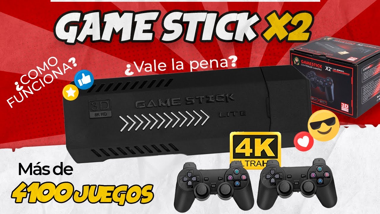 El MEJOR Game Stick de AliExpress Game Stick x2  / Review, Tutorial y Gameplay ¡más de 4100 Juegos !