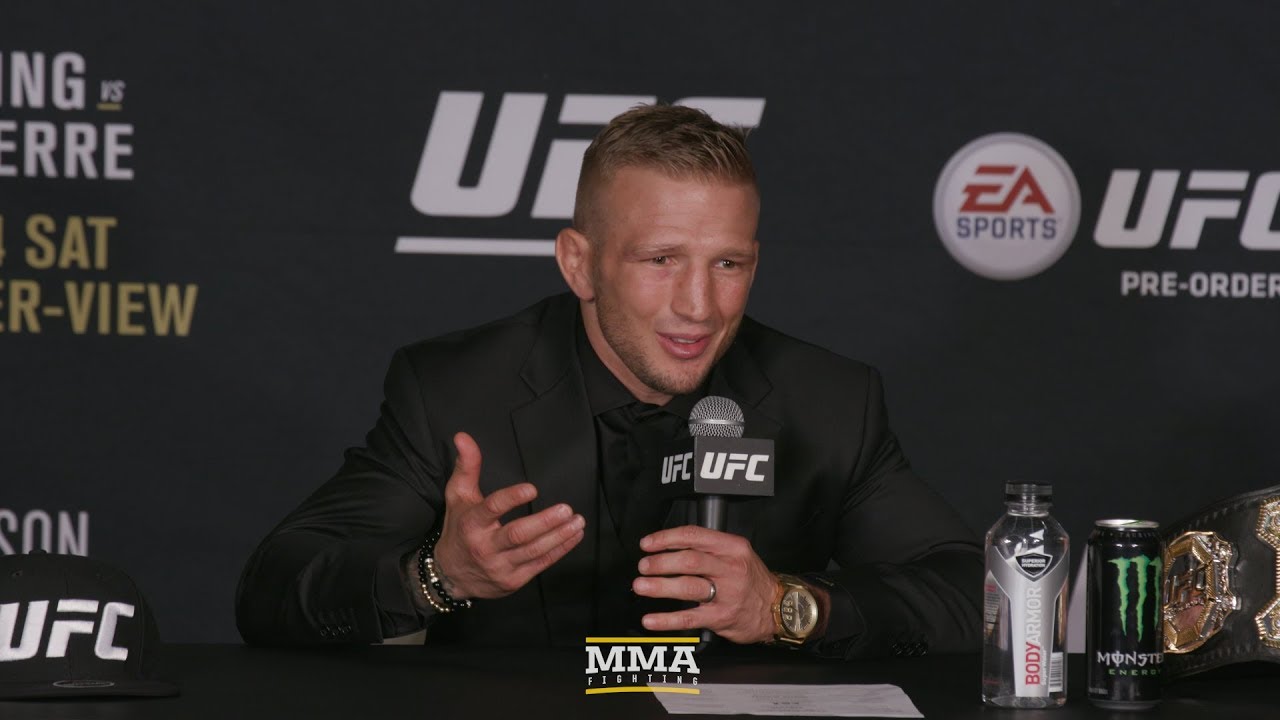 UFC 217: T.J. Dillashaw Post-Fight Press Conference - MMA Fighting