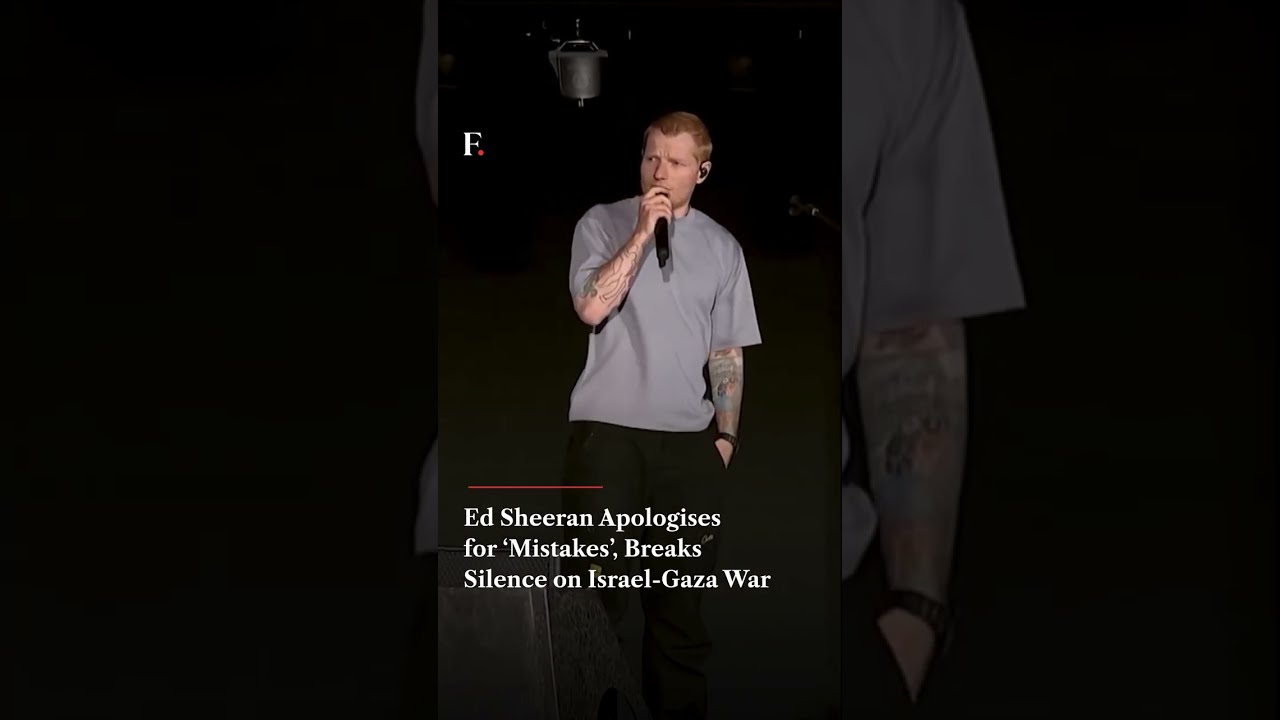 Эд Ширан извинился за &laquo;ошибки&raquo; и прервал молчание о конфликте между Израилем и сектором Газа