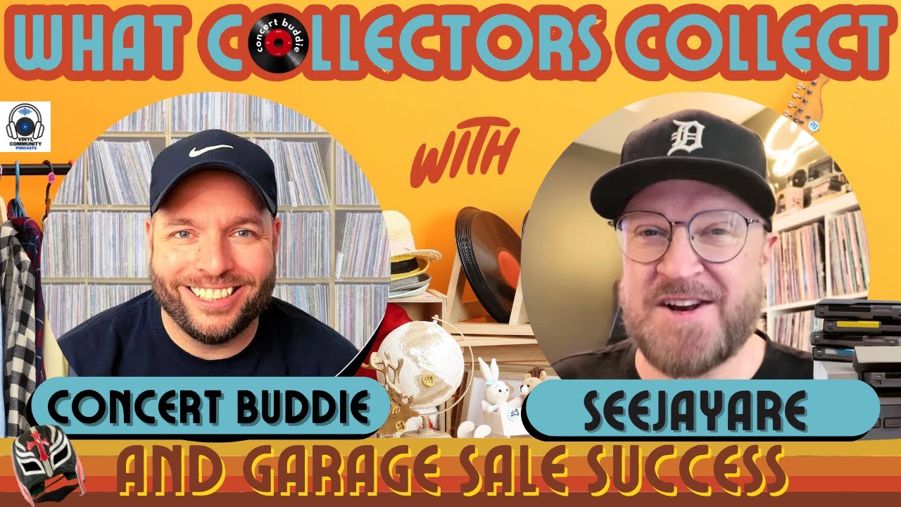Garage Sales, Vinyl Records, and Video Games | What Collectors Collect with SeeJayAre