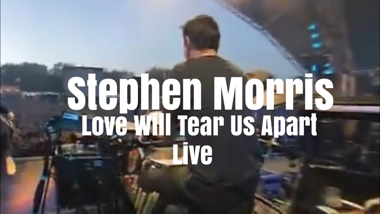 Stephen Morris Love Will Tear Us Apart isolated drums live New Order 