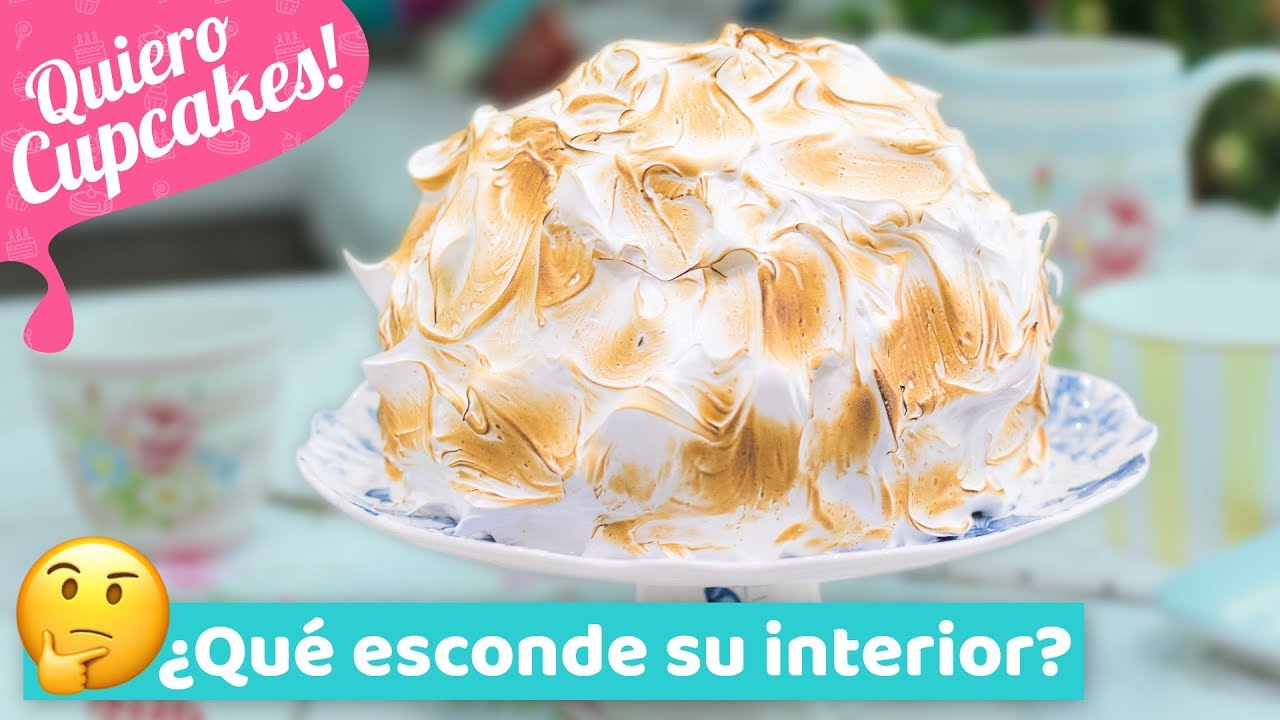 TARTA ALASKA | con merengue suizo tostado | Quiero Cupcakes!