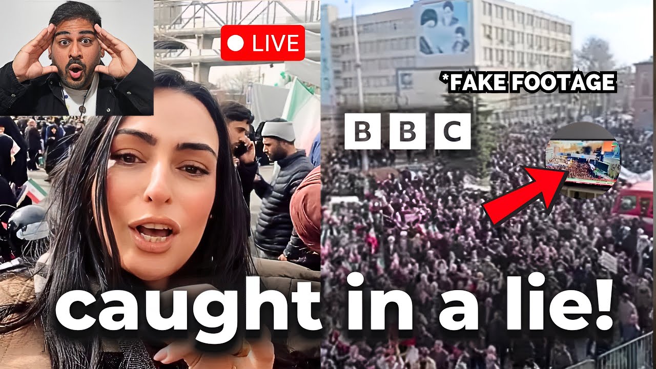 BBC Tries Filming IRGC Propaganda Video In Iran, Then Gets Exposed On LIVE TV!