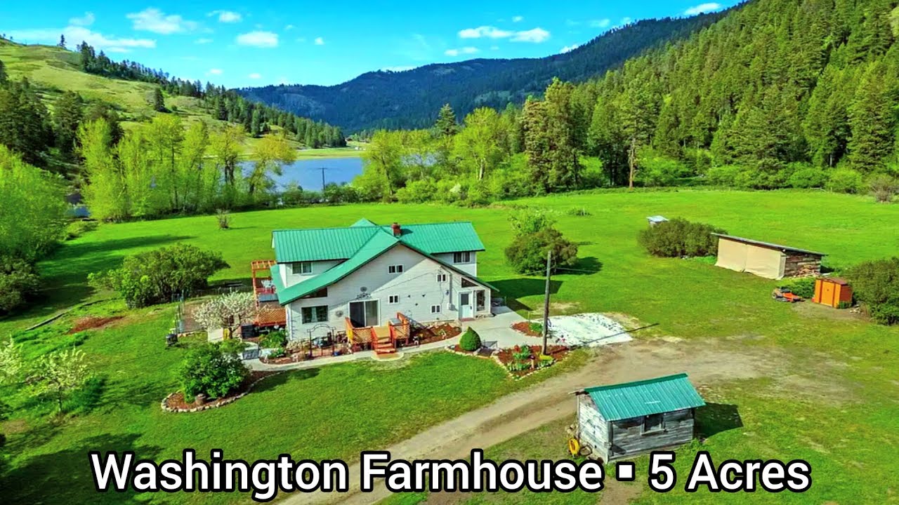 Washington Houses For Sale | 5+ Acres | Washington Real Estate | Old House Life Channel