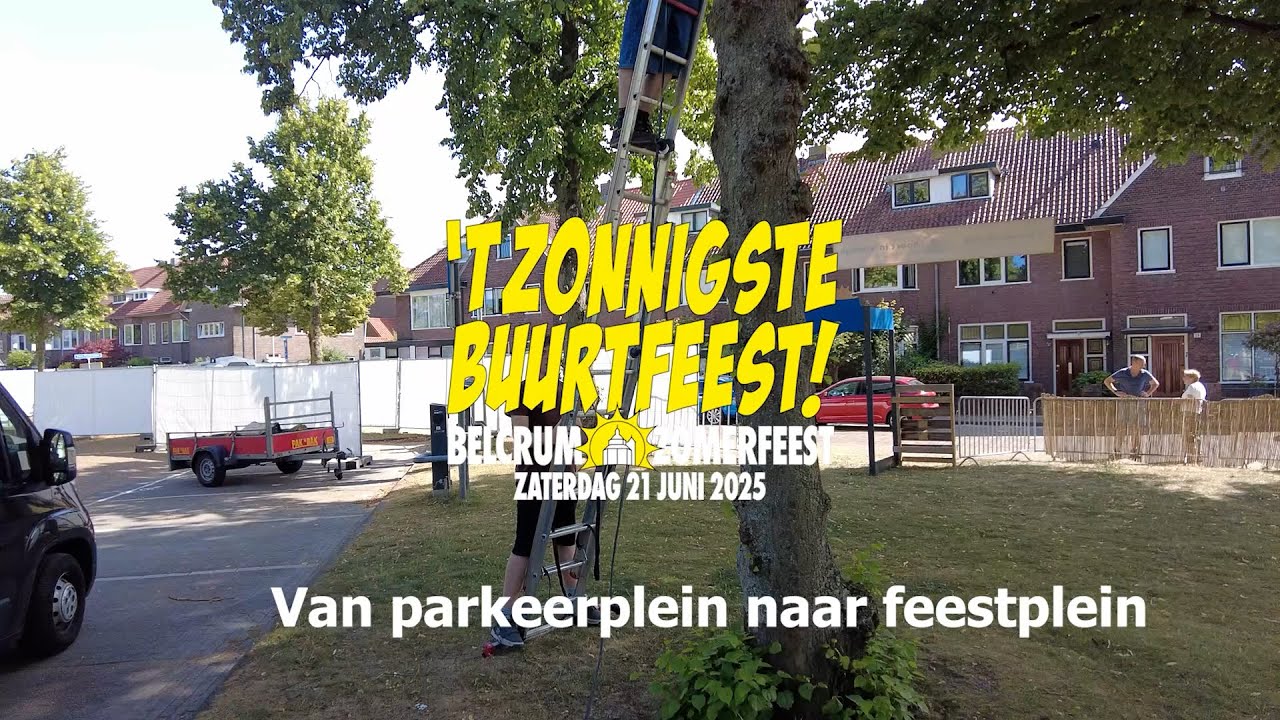 Van parkeerplein naar feestplein