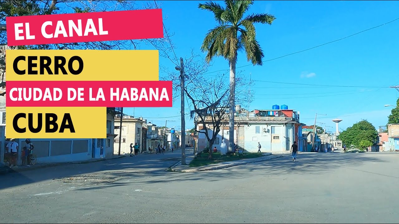 Manejando por El Canal en El Cerro   La Habana   Cuba