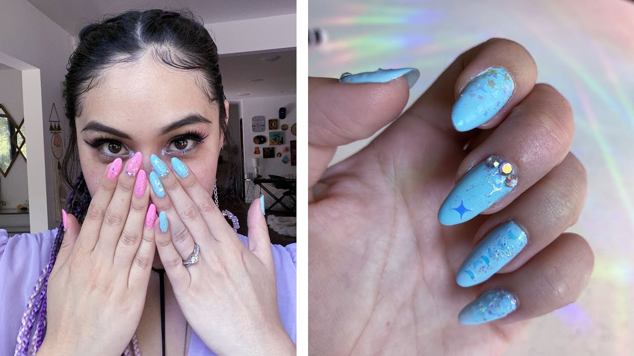 Trying To Give Myself a Gel Manicure for the First Time