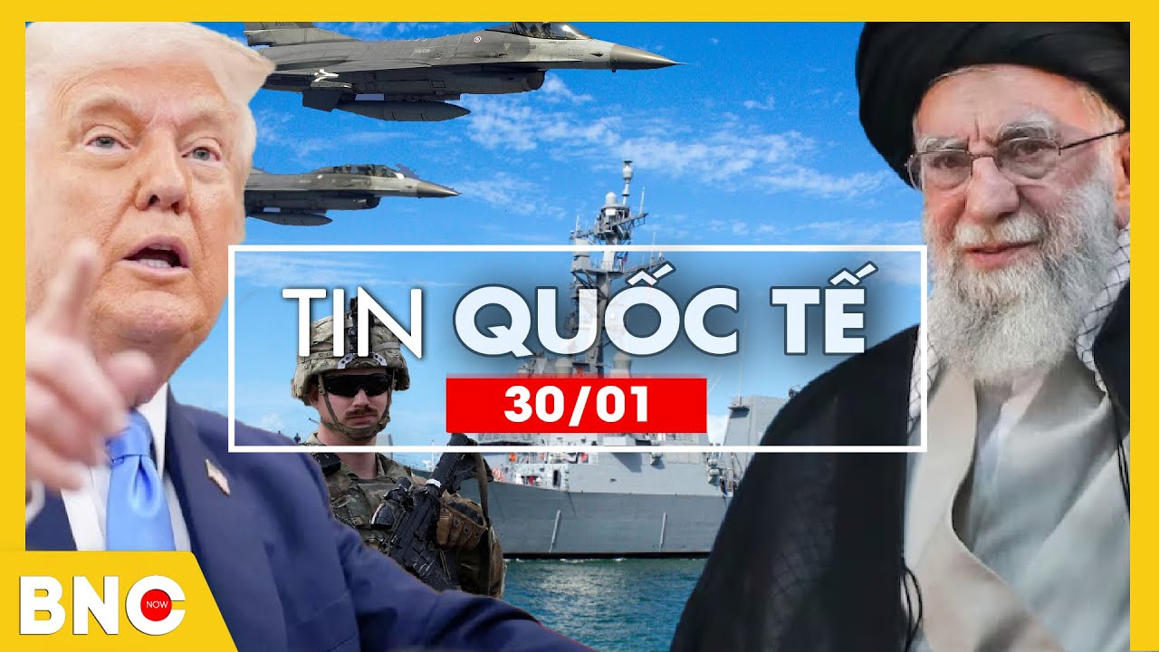 Khu Trục Mỹ chốt neo nhắm Iran; Trump đòi toàn quyền ở Greenland; Trung Quốc “gom vàng”| Tin Quốc Tế