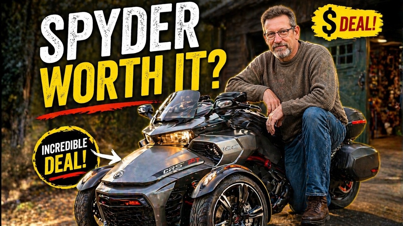 S1E5: My 2012 Can-Am Spyder Review, Fantastic Bike!