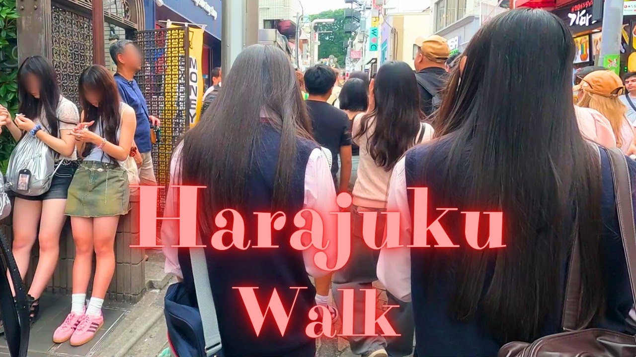 【Harajuku Walk】Where Tokyo’s Pop Culture Meets Quiet Streets｜A Vibrant Urban Stroll【4K】