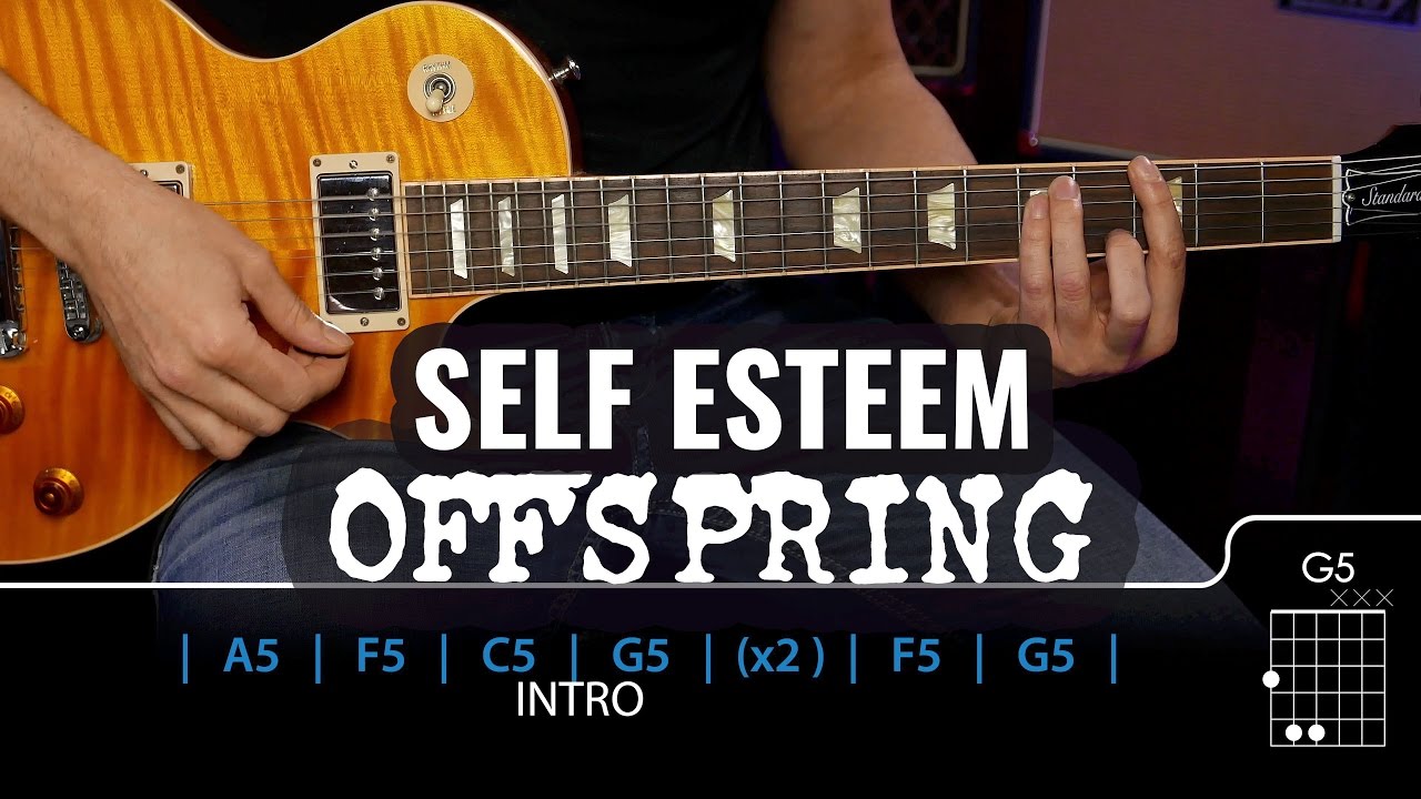 Cómo tocar Self Esteem de OFFSPRING! Rock fácil | Guitarraviva