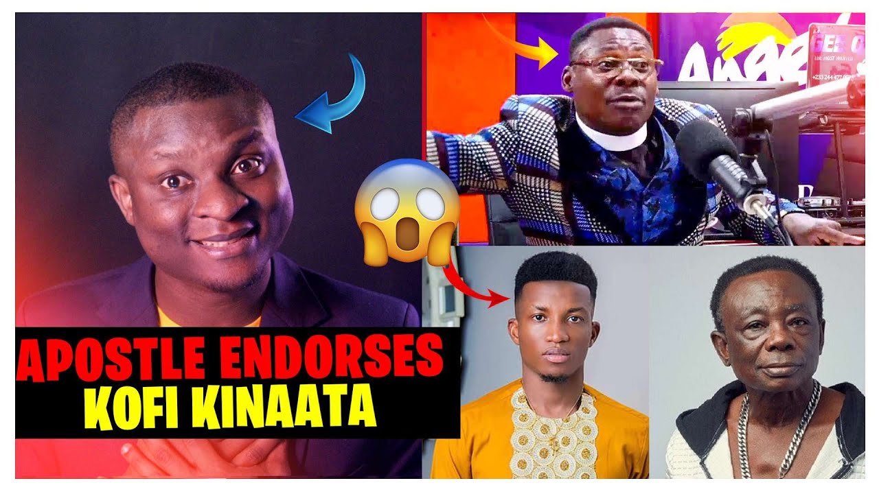 Apostle Okoh Agyemang Endorses Kofi Kinaata