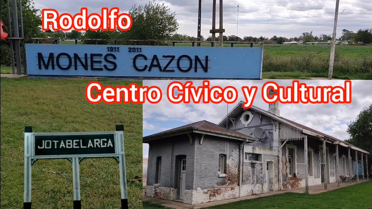 ESTACIÓN MONES CAZÓN del FERROCARRIL GENERAL MANUEL BELGRANO ex COMPAÑÍA GENERAL DE BUENOS AIRES 