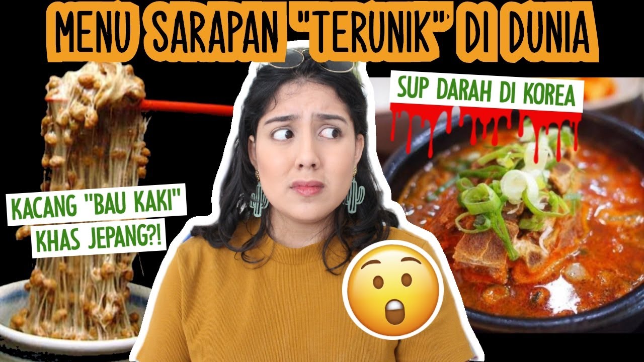 Sarapan2 DUNIA paling *WOW* UNIQUE!