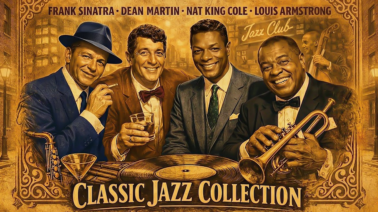 Old Jazz Legends 🎶 Frank Sinatra, Nat King Cole, Dean Martin 🎷 Iconic Jazz Songs 50s – 70s