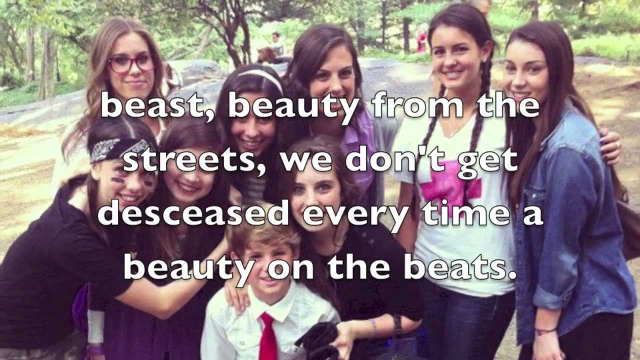 Beauty and A Beat Cimorelli Cover LYRICS