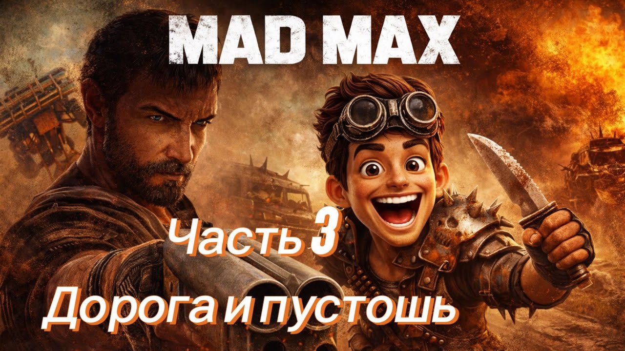 Продолжаю прохождение Mad Max —третий день в безумном мире
