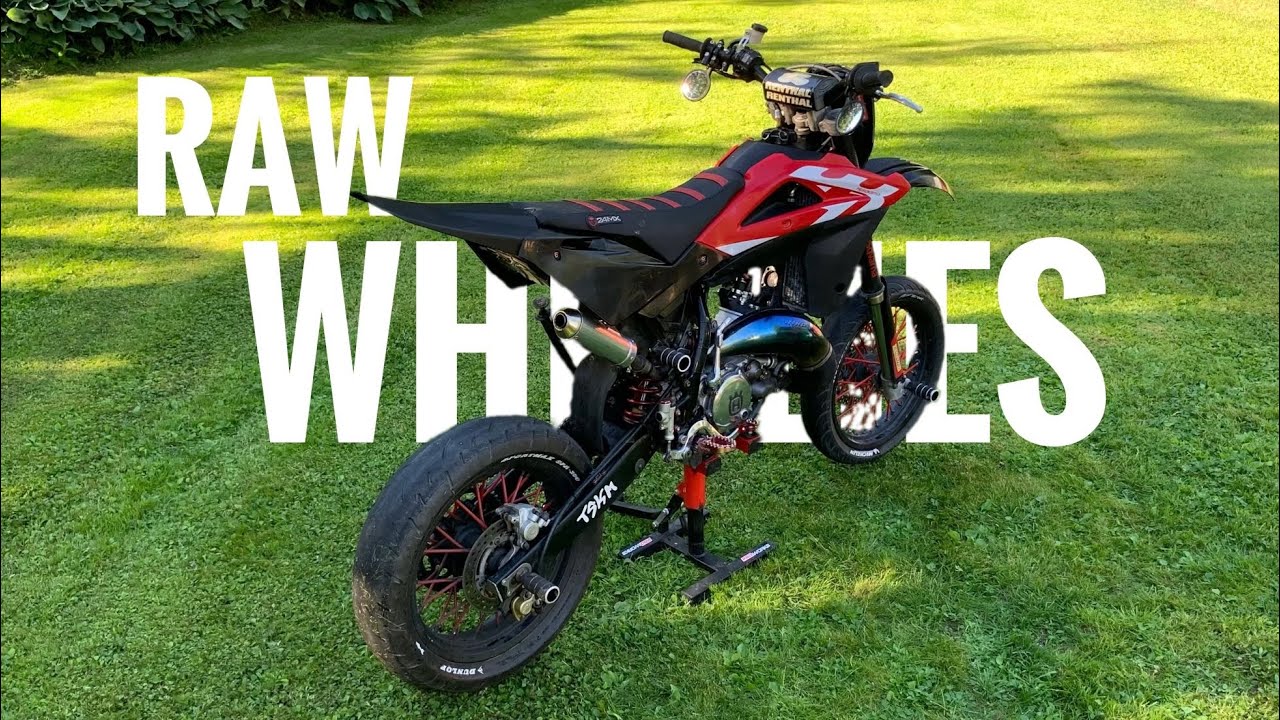 RAW WHEELIES | Husqvarna sm/wr 125