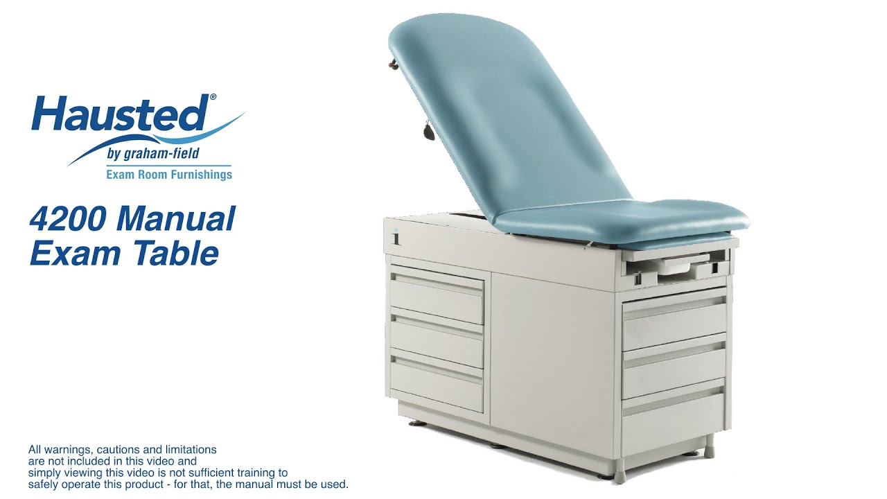 Hausted&reg; 4200 Manual Exam Table