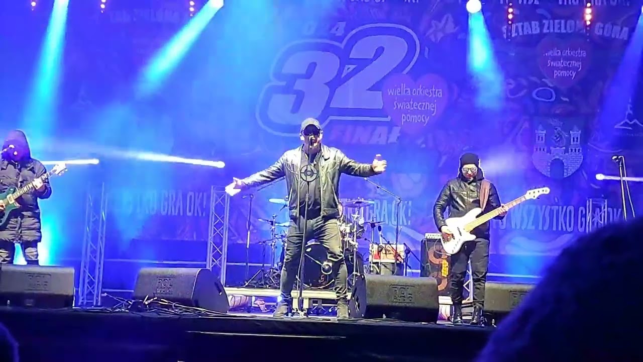 koncert zespołu Szymon Wydra i Carpe Diem ( pozwól mi lepszym być) Wośp Zielona Góra 2024