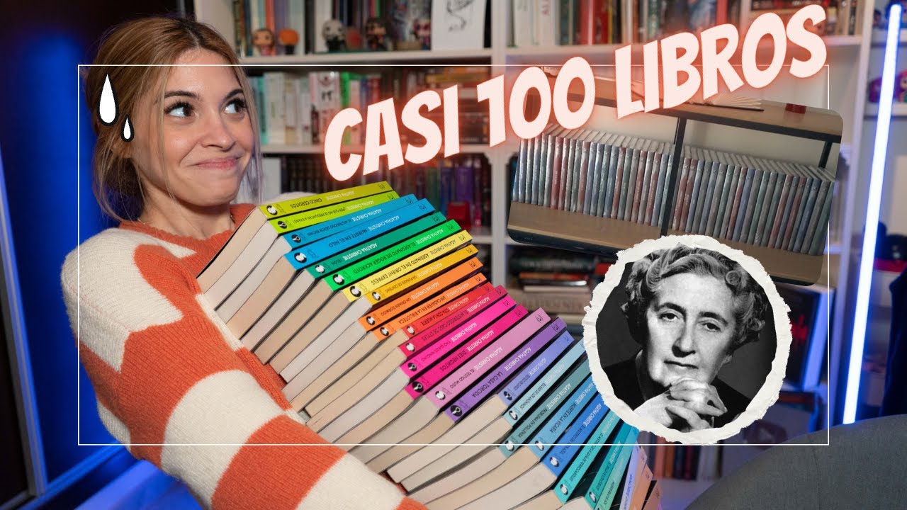 📚Toda mi colección de libros de Agatha Christie (y mini reseñas) | Casi 100 libros