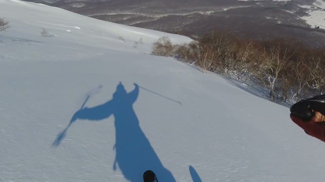 八甲田　雛岳　スキー