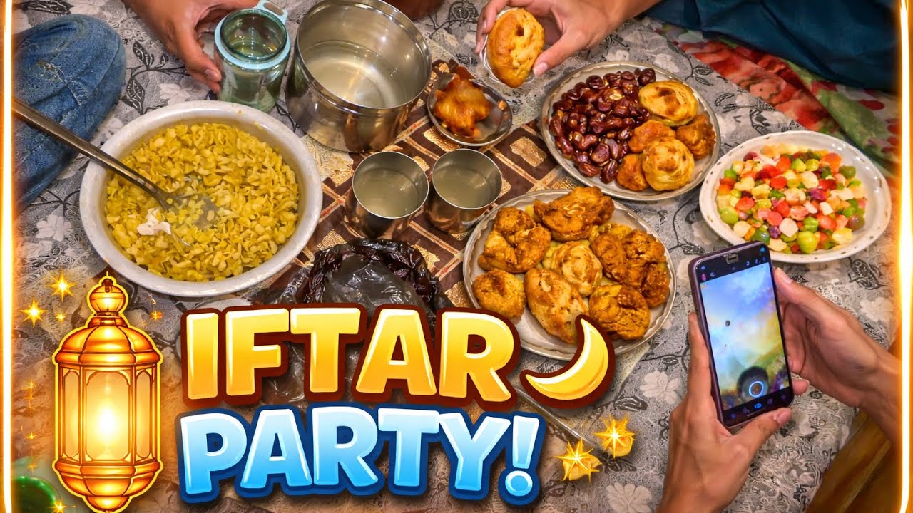 Iftar party bhai log ke sath 🌙✨