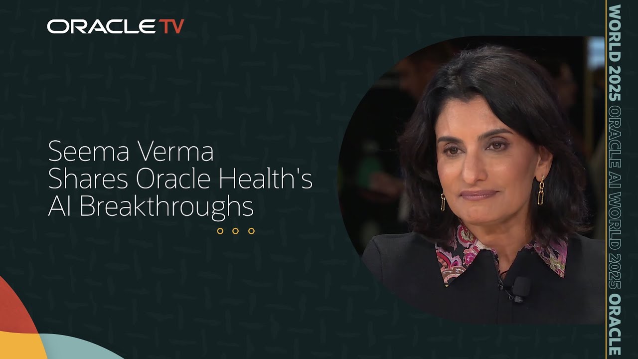 Oracle Health and Life Sciences: формируем будущее здравоохранения с помощью ИИ на Oracle TV в ра...