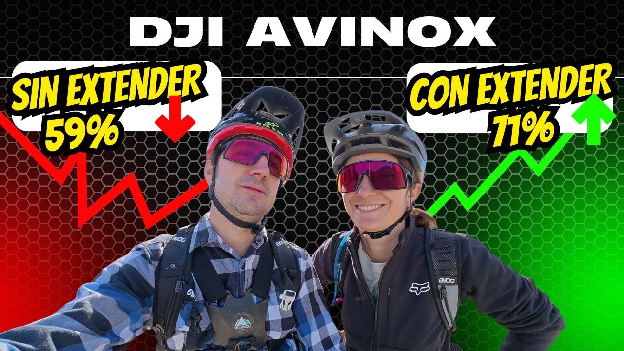 Test AUTONOMÍA motor DJI AVINOX + EXTENDER