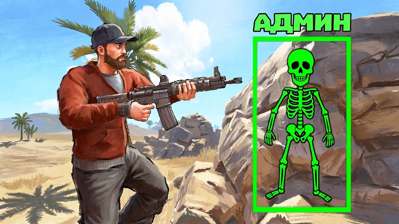 Софтер не знал что админ проверяет его на WallHack | RUST/РАСТ ЧИТ ПАТРУЛЬ