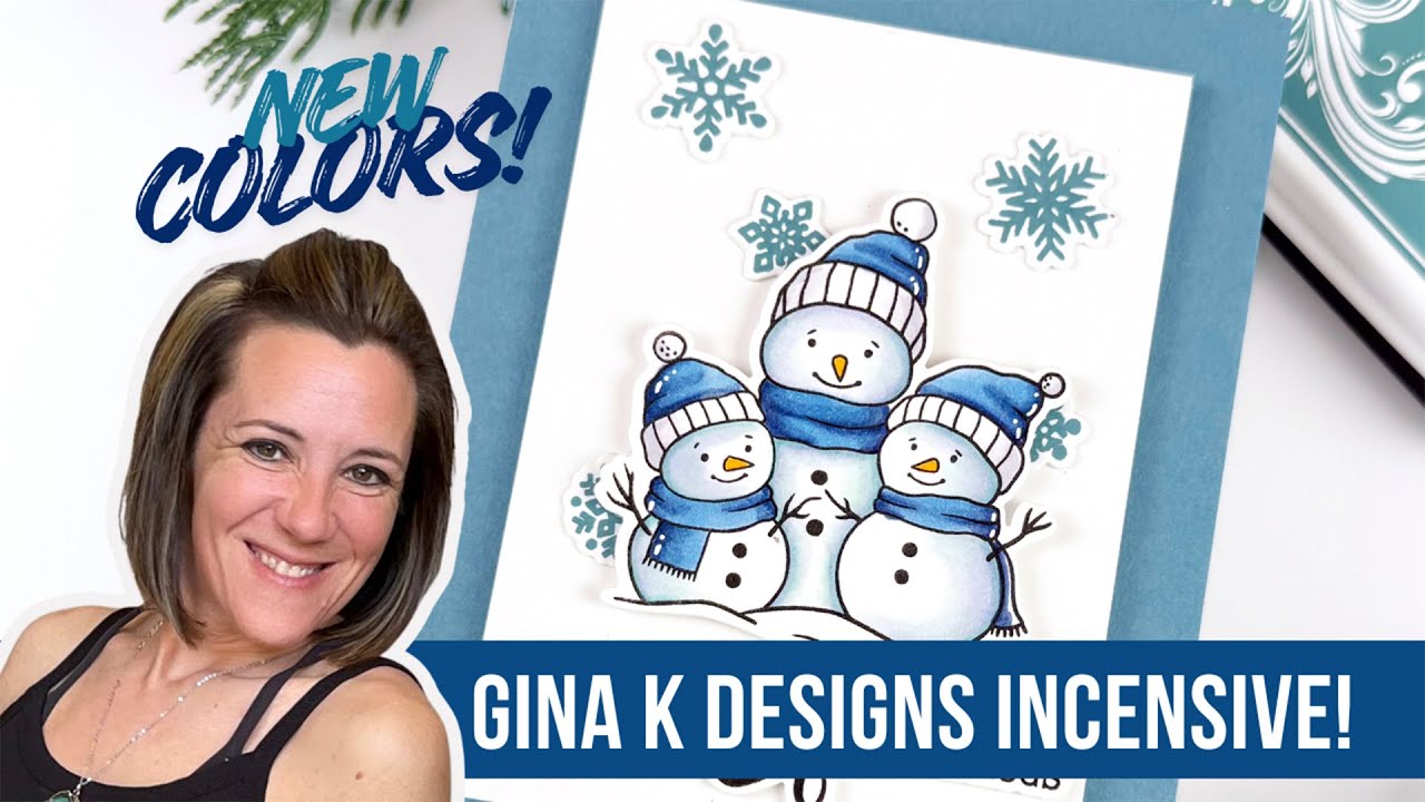 Стимул от Gina K Designs в октябре 2025 года: «Поцелуи-снежинки»