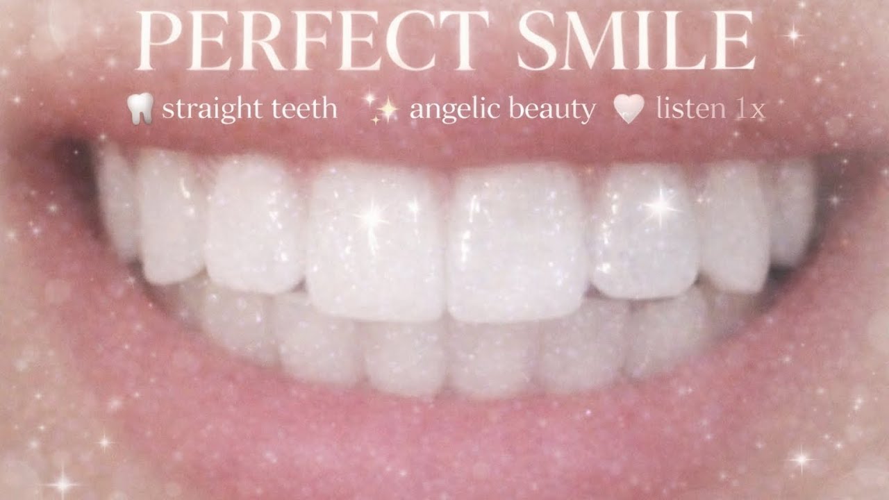 [432 Hz] 🌙 Perfect Smile Subliminal | Straight Angelic Teeth ✨