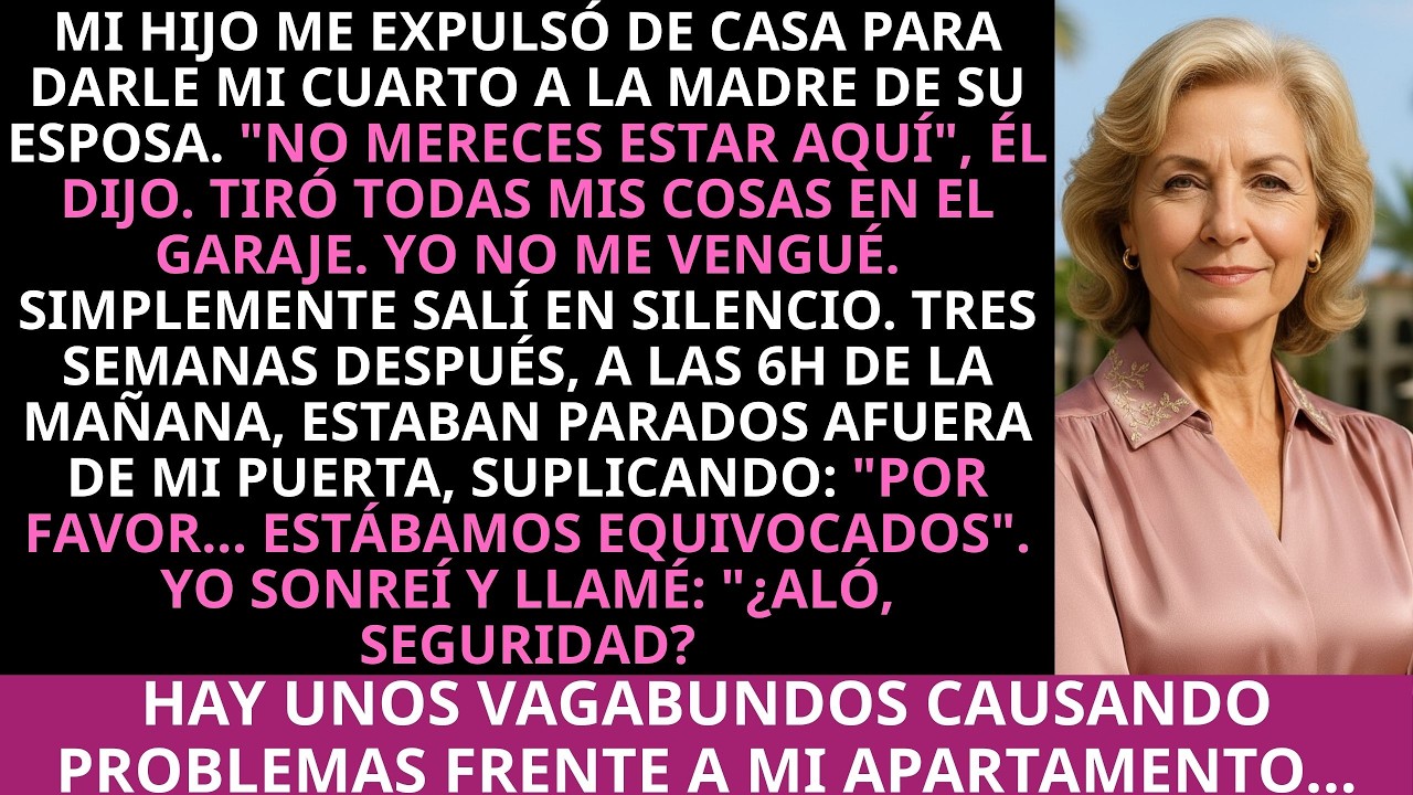 Mi Hijo Me Expulsó De Casa Para Darle Mi Cuarto A La Madre De Su Esposa. 